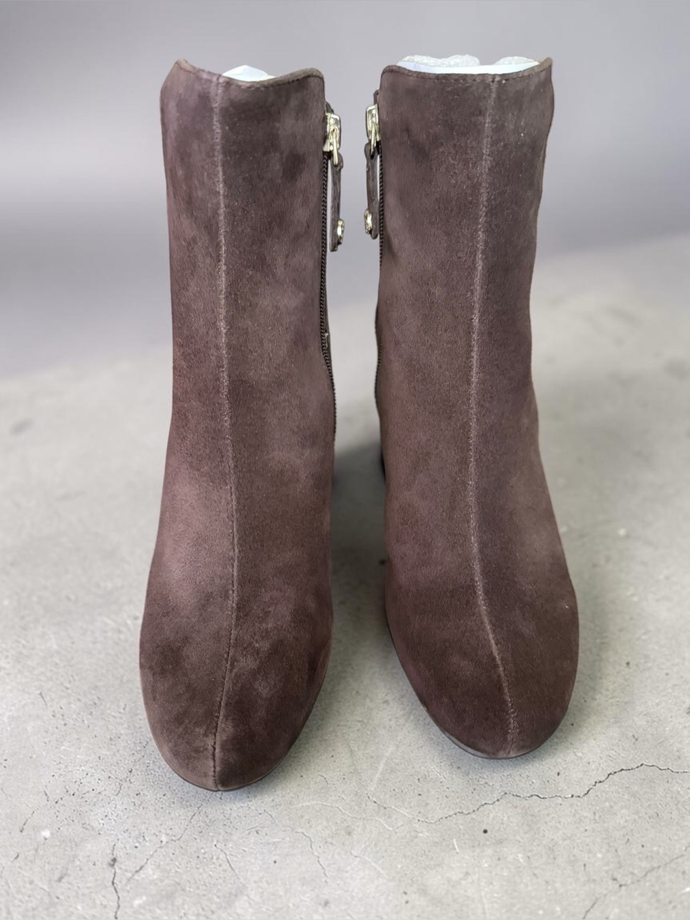 Isaac Mizrahi KAYLN Suede Wedge Bootie Size 8M